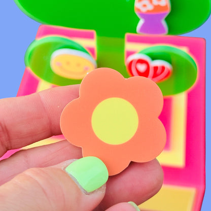 Pin Badge Accessory for Coats, Bags, Hats, Gift Labels