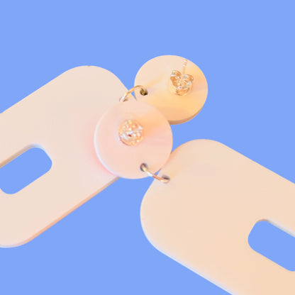 Statement Dangly Retro Style Earrings