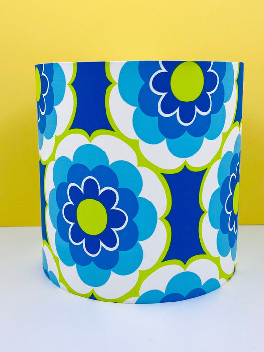 Retro Flower Lampshade 25cm